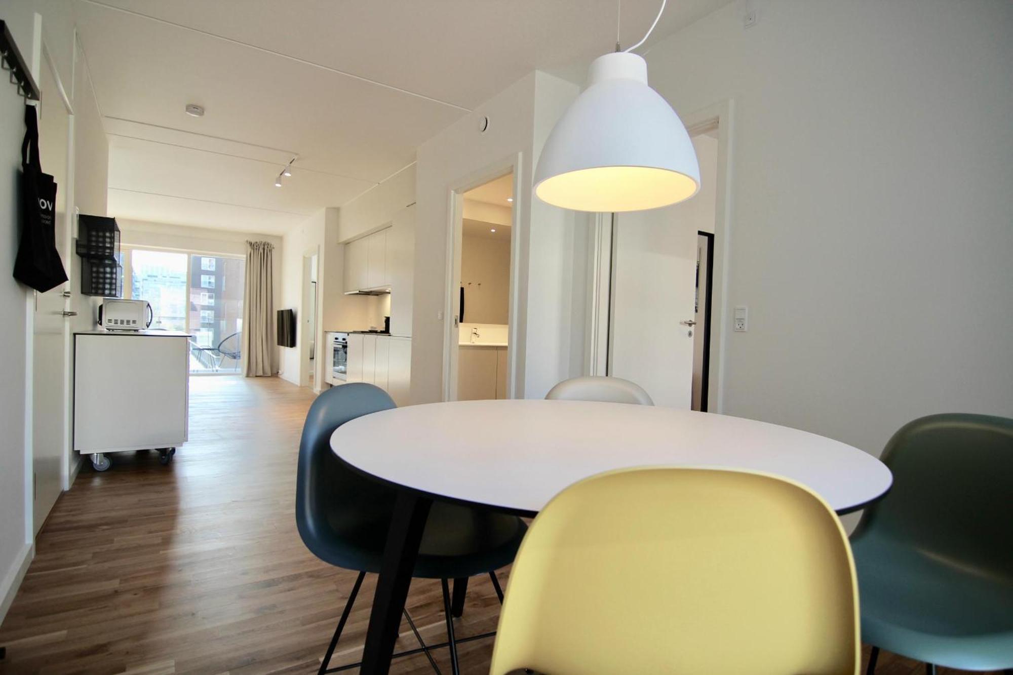Fantastic 2-bed W Balcony In Orestaden Appartement